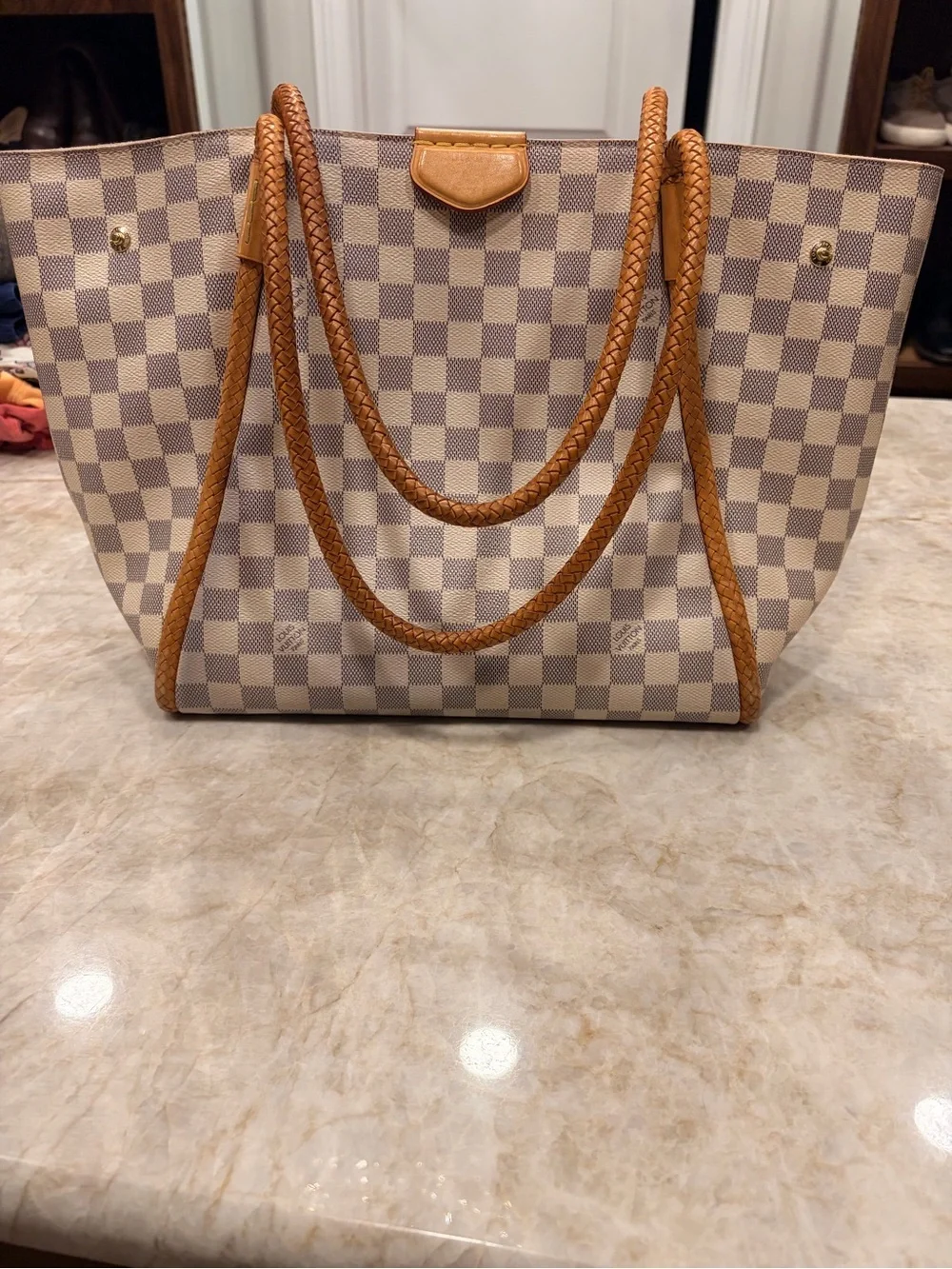 Louis Vuitton Propriano Handbag Damier